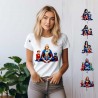 T-shirt Donna "Mom of superheroes"