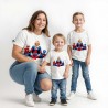 T-shirt bimbo/a manica corta  "Mom of superheroes"