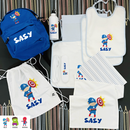 copy of Zaino trandy "super eroe" con nome