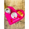 Tovaglietta in tessuto a cuore da personalizzare