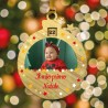 Addobbo countdown Calendario dell'Avvento Personalizzabile con Foto "Il Mio Primo Natale"