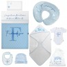 Kit Corredo neonato "linea simplex" azzurro