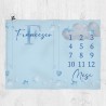 Personalized Month Anniversary Fleece blanket
