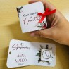 Kit 8 pz. Cioccolatini segna posto "Linea Cortina"  da personalizzare con configuratore