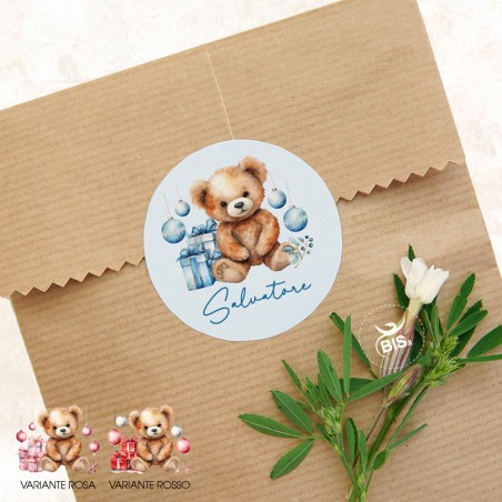 Kit etichette adesive "Linea Xmas Magic"