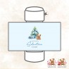 Kit 12 pz Etichette per bolle di sapone "Linea Xmas Magic"