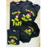 Felpa bimbo/a "Team Grinch" "Linea Family" da personalizzare
