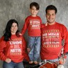 maglie natale famiglia divertenti
