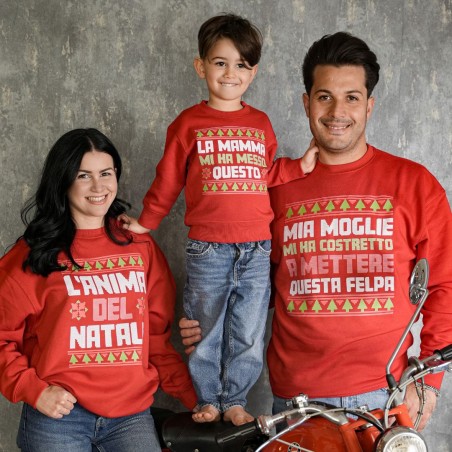 felpe divertenti famiglia