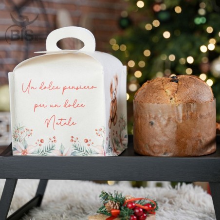 Scatola porta panettone e porta pandoro "Linea Xmas Magic" da personalizzare