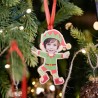Christmas decoration "Family is where life begins and love never ends"