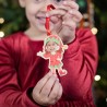 Christmas decoration "Family is where life begins and love never ends"