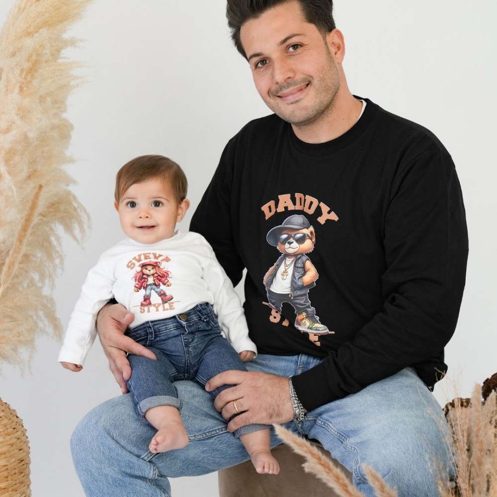felpa padre figlia