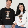 felpa mamma e papà
