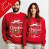 Felpa Uomo/Donna "Linea Family" "Family Christmas 2024"