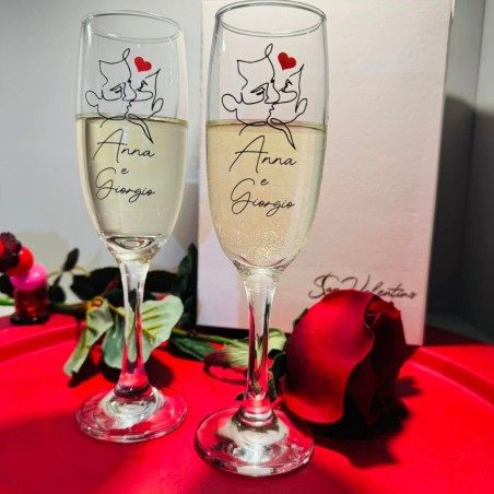 calici prosecco san valentino