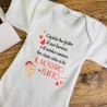 body neonato cupido mamma e papà