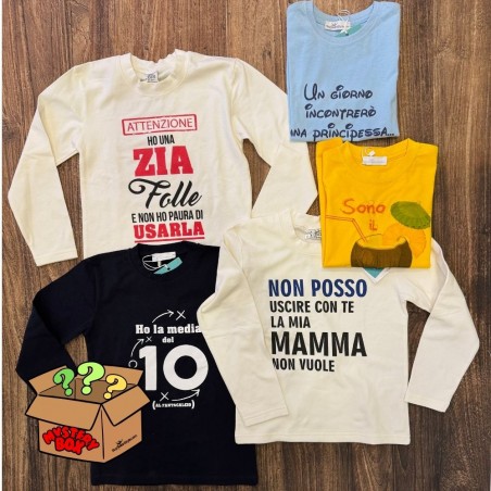 Mystery Box Neonato e Bambino – 5 capi selezionati per te a soli 10€