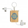 Keyring with "Come back soon dad" print, to customize