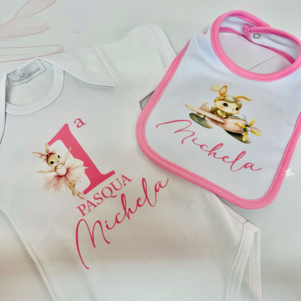 Scatola Ricordo Prima Pasqua – Pacco Regalo Personalizzato con Nome e Messaggio