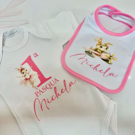 Scatola Ricordo Prima Pasqua – Pacco Regalo Personalizzato con Nome e Messaggio