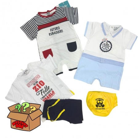 Mystery Box Neonato e Bambino – 5 capi selezionati per te a soli 10€