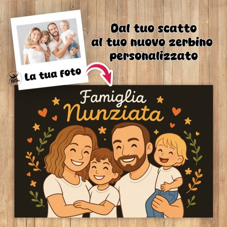 Zerbino/tappeto personalizzato "Linea Tender"