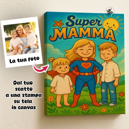 Foto-quadro personalizzato "Linea MOM WOW"