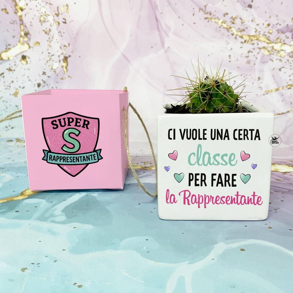 Vaso "Ci vuole una gran classe per fare la Rappresentante"