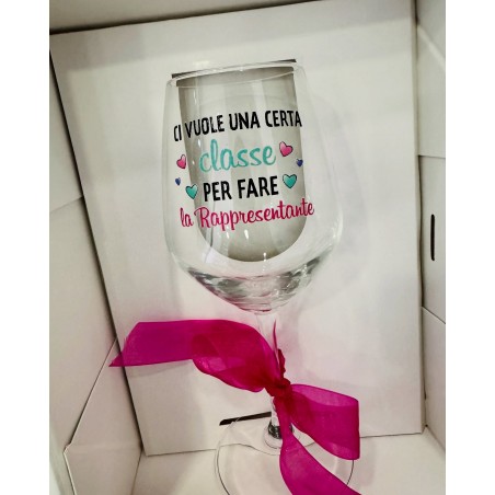 Regalo originale per Rappresentante di Classe – Calice e Box personalizzati | bis.it