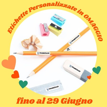 Etichette Personalizzabili Multiuso per Scuole e Asili