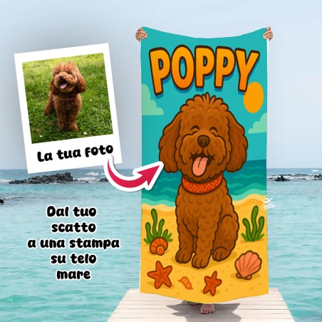 Telo Mare Personalizzato – Linea Best Friend Beach