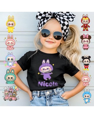 T-shirt personalizzata Mostriciattoli con nome