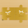Portafedi puzzle personalizzati plexiglass