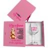 Scatola regalo con calice personalizzato Madrina o Padrino