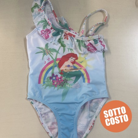 Costume intero monospalla disney "La Sirenetta"