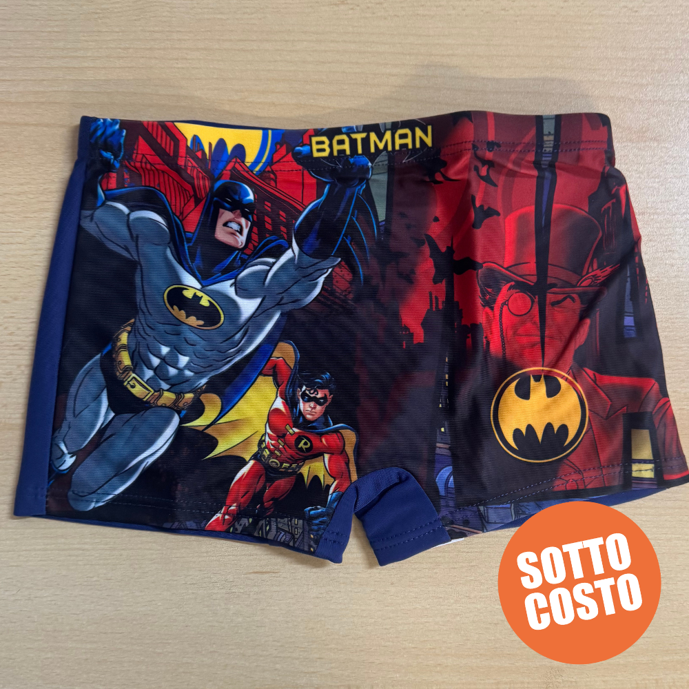 Boxer da mare "Batman" da personalizzare con nome Boxer da mare "Batman" da personalizzare con nome