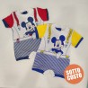 Pagliaccetto estivo "Mickey Mouse" da personalizzare con nome