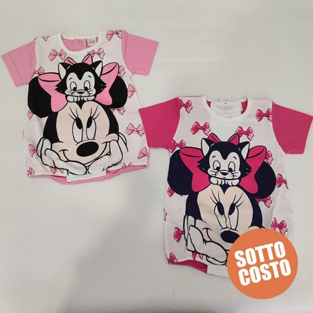 Pagliaccetto estivo Minnie con gattino