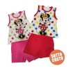 Completino estivo Minnie con stampa glitterata