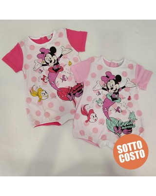 Pagliaccetto estivo "Minnie mermaid" da personalizzare con nome