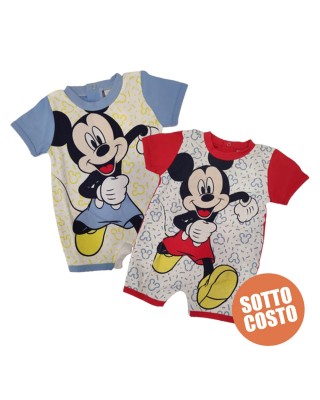 Pagliaccetto estivo Topolino con nome