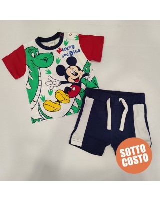 Completino estivo Topolino con nome