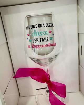 Regalo originale per Rappresentante di Classe – Calice e Box personali