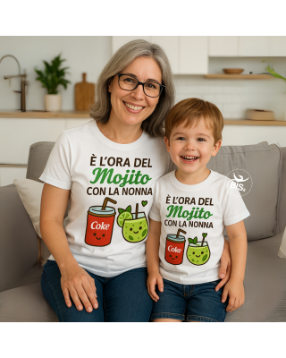 Maglietta personalizzata adulto in cotone | Regalo Festa dei Nonni, papà o zii – bis.it