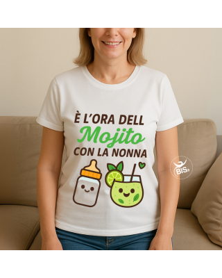 Maglietta personalizzata adulto in cotone | Regalo Festa dei Nonni, papà o zii – bis.it