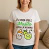 Maglietta personalizzata adulto in cotone | Regalo Festa dei Nonni, papà o zii – bis.it