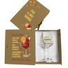 Gift Box con Calice Personalizzato – Idea Regalo per Nonni, Nonna, Papà o Compleanno | BuyItalianStyle