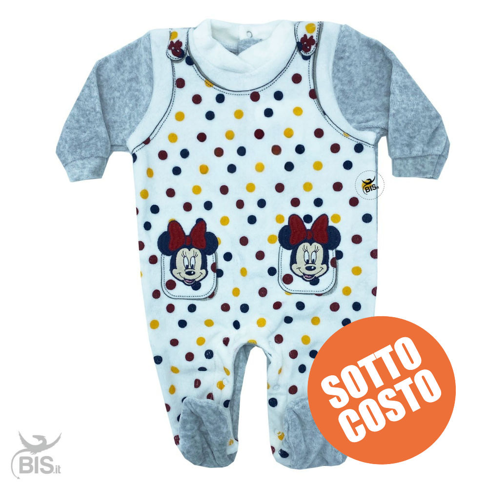 Tutina stampa pois Minnie con nome