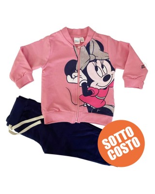 Tuta 2 pezzi con cerniera "Minnie"